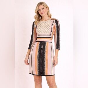 Bar III printed dress size Medium NWT